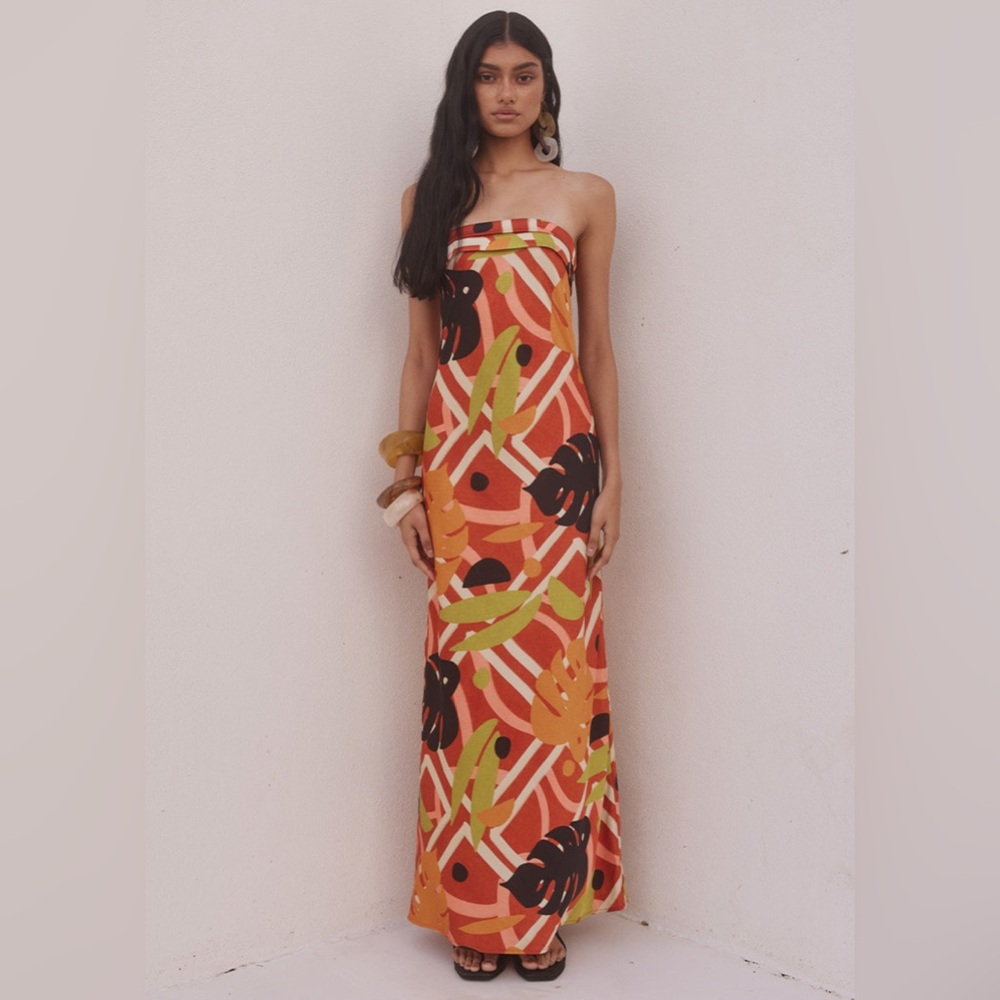 Sachi Strapless Maxi Dress